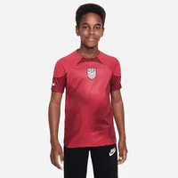 U.S. 2022/23 Stadium Goalkeeper Big Kids' Nike Dri-FIT Short-Sleeve Soccer Jersey. Nike.com