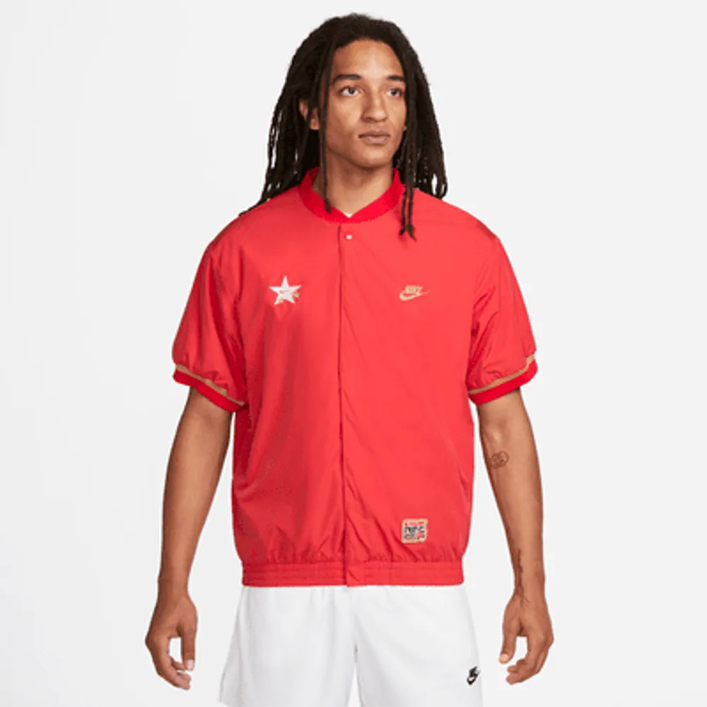 nike warm up shirt