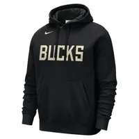 Milwaukee Bucks Courtside Men's Nike NBA Fleece Pullover Hoodie. Nike.com