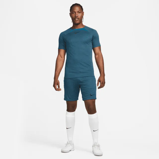 Nike Dri Fit Strike Academy Top and Shorts Set - Hyper Turquoise