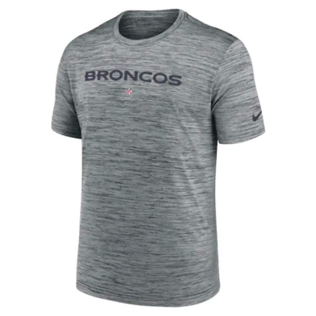 Denver Broncos Nike Blitz Essential T-Shirt - Anthracite