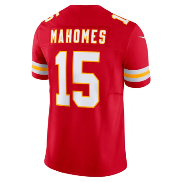 Men's Kansas City Chiefs Patrick Mahomes Nike Red Vapor Limited