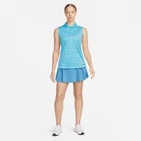 Nike Dri-FIT Victory Women's Striped Sleeveless Golf Polo. Nike.com