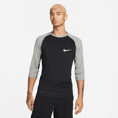 Nike Dri-FIT Men's 3/4-Length Sleeve Baseball Top. Nike.com