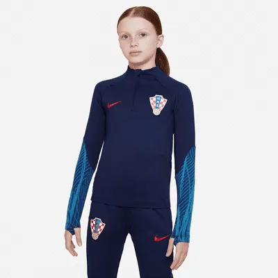 Croatia Strike Big Kids' Nike Dri-FIT Knit Soccer Drill Top. Nike.com