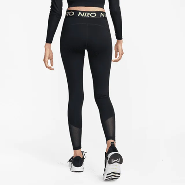 Nike Pro Women's Mid-Rise Full-Length Leggings.