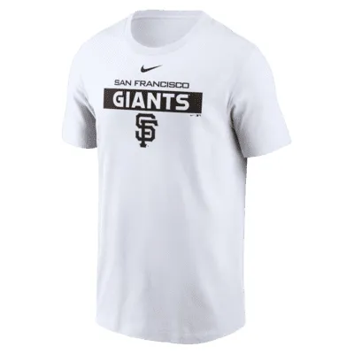 Men's Nike Black San Francisco Giants City Connect Logo T-Shirt