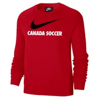 Canada Women's Fleece Varsity Crew-Neck Sweatshirt. Nike.com