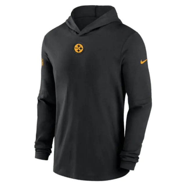 Nike Team Surrey (NFL Pittsburgh Steelers) Men's Full-Zip Hoodie.