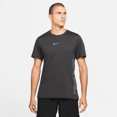 Haut à manches courtes Nike Pro Dri-FIT Burnout pour Homme. FR