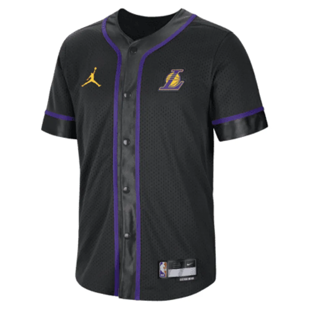 Los Angeles Lakers Statement Edition Men's Jordan Dri-FIT NBA Short-Sleeve Top. Nike.com