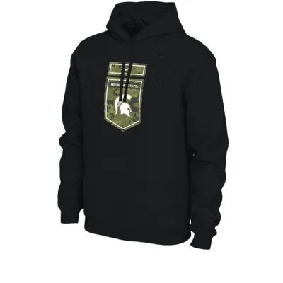 Nike College (Michigan State) Men's Pullover Hoodie. Nike.com