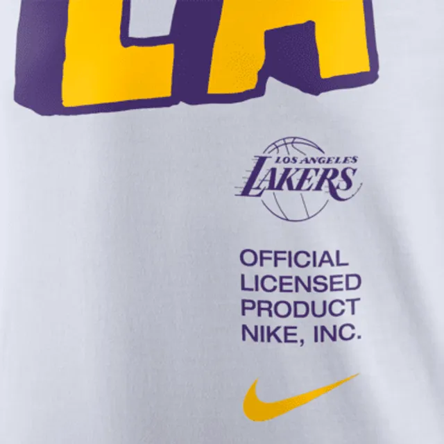 Los Angeles Lakers Nike Dri-Fit Logo T-Shirt - Mens