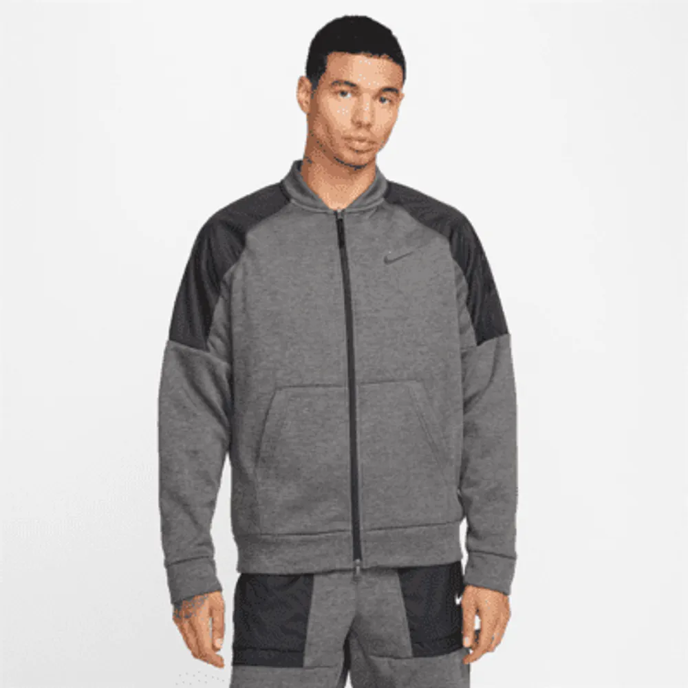 Nike Therma-FIT Men's Training Full-Zip Bomber Jacket. Nike.com