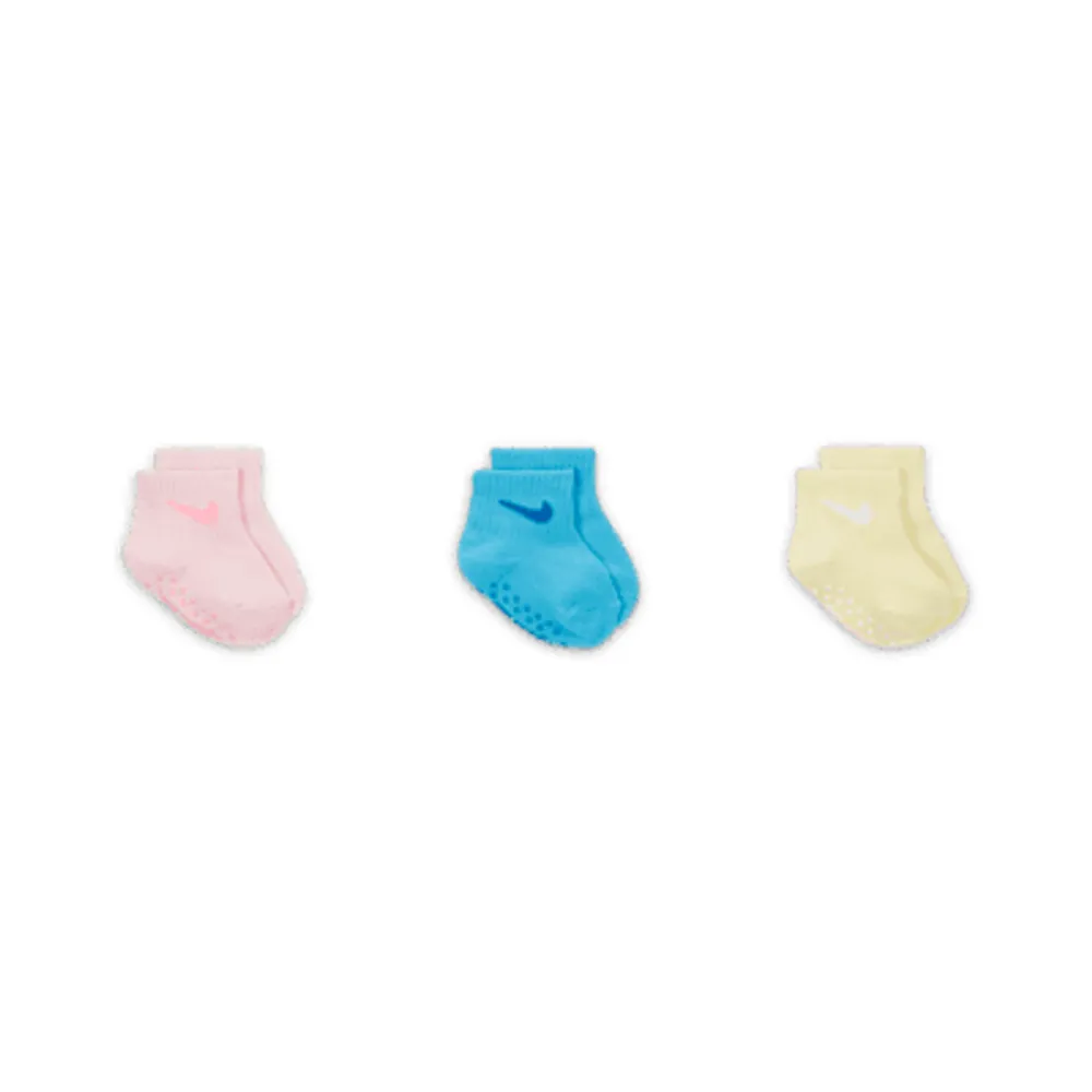Nike Baby Gripper Socks (3-Pack). Nike.com