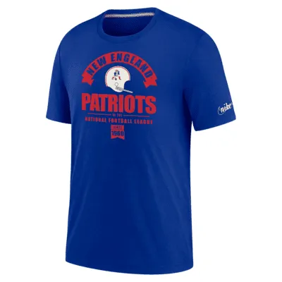 Tee-shirt Tri-blend Nike Historic (NFL Patriots) pour Homme. FR