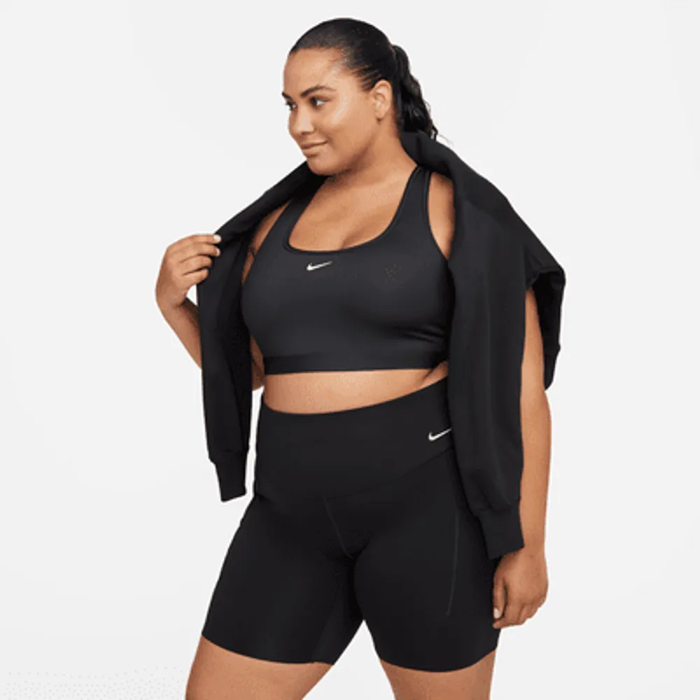 Nike Universa Women's Medium-Support High-Waisted 8 Biker Shorts with  Pockets (Plus Size). Nike.com
