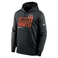 Nike Therma 2022 AFC North Champions Trophy Collection (NFL Cincinnati Bengals) Men's Pullover Hoodie. Nike.com