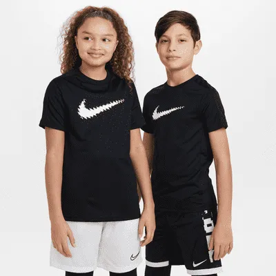 Nike Dri-FIT Trophy Big Kids' Graphic Short-Sleeve Training Top. Nike.com