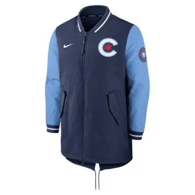 Nike, Jackets & Coats, Nike Baseball Dugout Jacket Mens M Brewers City  Connect Brew Crew Insulated