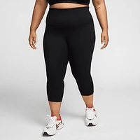 Nike One Women's High-Waisted Crop Leggings (Plus Size). Nike.com