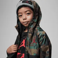 Jordan Little Kids' Hooded Colorblock Windbreaker. Nike.com