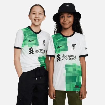 Liverpool FC 2023/24 Stadium Away Big Kids' Nike Dri-FIT Soccer Jersey. Nike.com