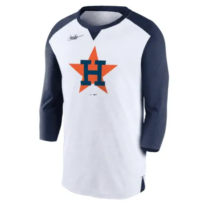 Nike Rewind Colors (MLB Houston Astros) Men's 3/4-Sleeve T-Shirt. Nike.com