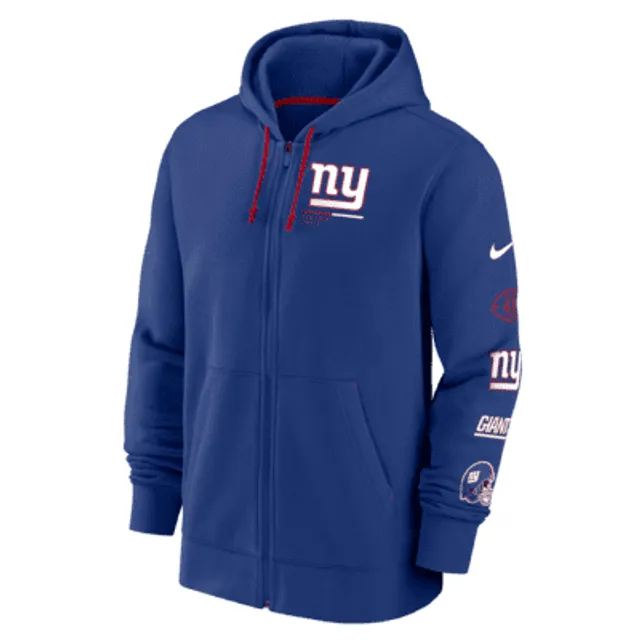 Jacket Makers NY Giants Blue Zip Up Hoodie