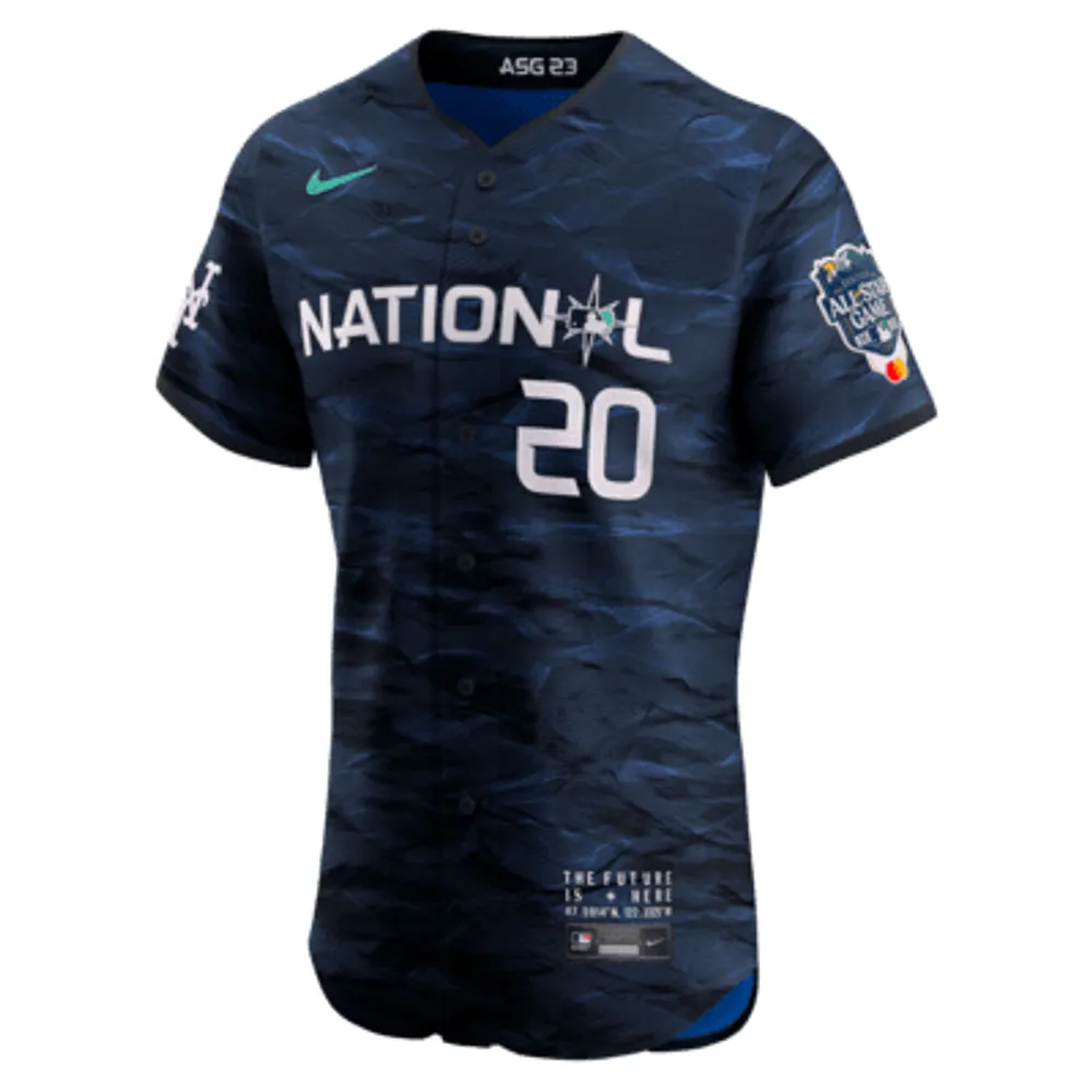 Pete Alonso National League 2023 All-Star Game Men's Nike MLB Elite Jersey.