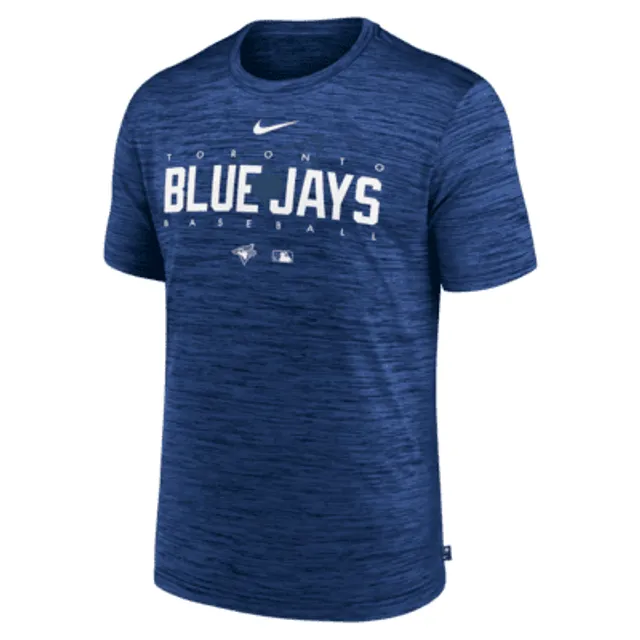 Men's Toronto Blue Jays Nike White Practice Performance T-Shirt