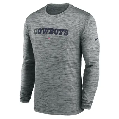 Dallas Cowboys Nike Men's NFL Long-Sleeve Top in Blue, Size: Medium | 00BYEF517RD-05G