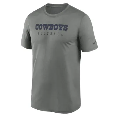 Men's Nike Navy Dallas Cowboys Sideline Seismic Legend Long Sleeve T-Shirt