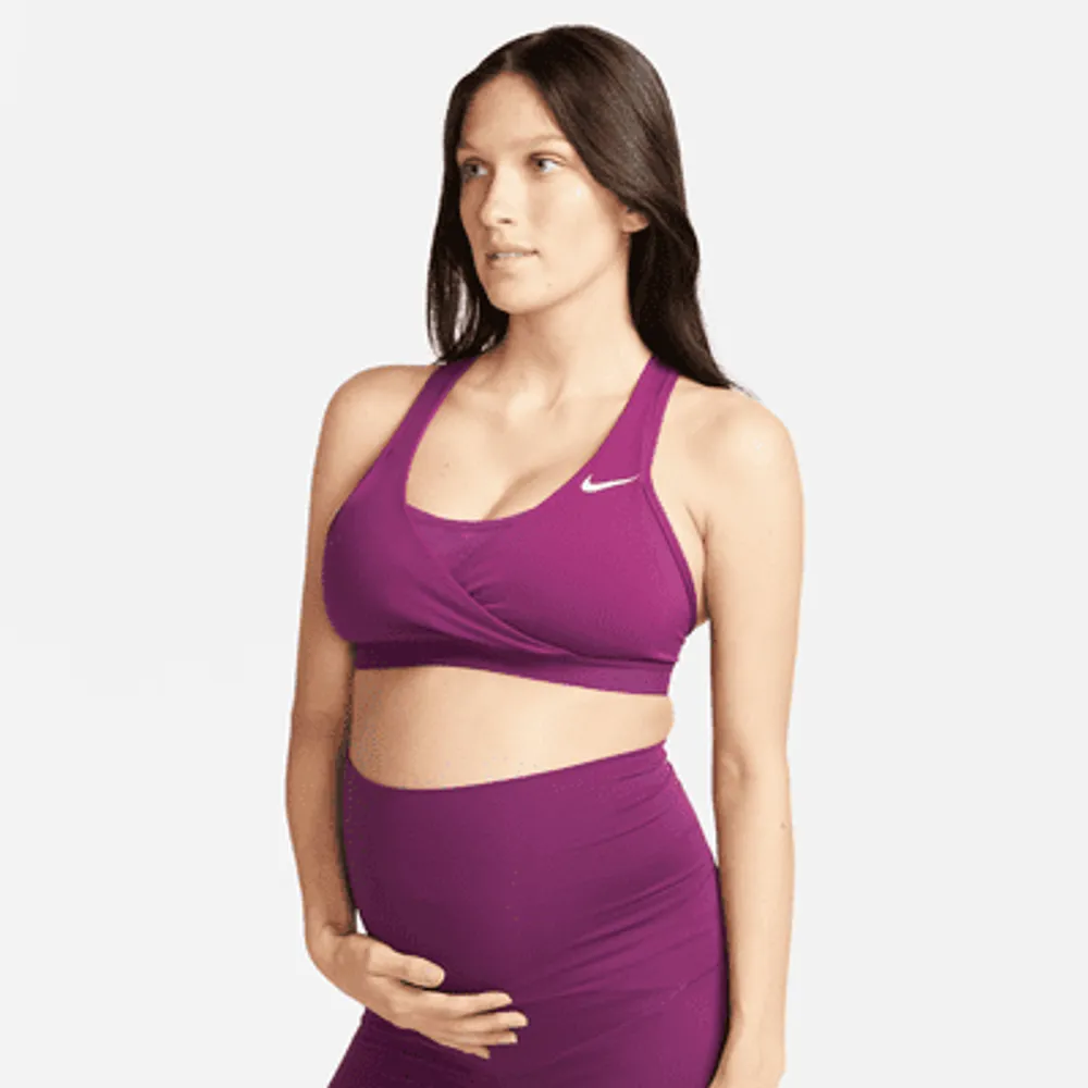 Nike Swoosh (M) Women's Medium-Support Padded Sports Bra (Maternity). UK