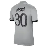 Paris Saint-Germain 2022/23 Stadium Away (Lionel Messi) Big Kids' Nike Dri-FIT Soccer Jersey. Nike.com