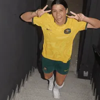 Australia 2023 Stadium Home Women's Nike Dri-FIT Soccer Jersey. Nike.com