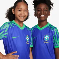 Brazil 2023 Stadium Away Men's Nike Dri-FIT Soccer Jersey.