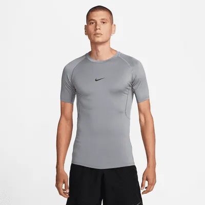 Nike Pro Men's Dri-FIT Tight Short-Sleeve Fitness Top. Nike.com