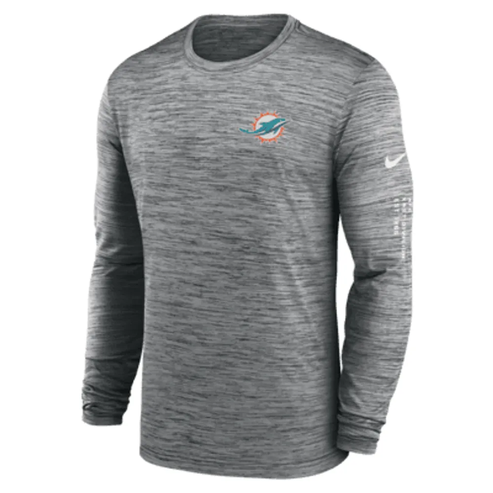 Nike Dri-Fit Team (MLB Miami Marlins) Men's Long-Sleeve T-Shirt
