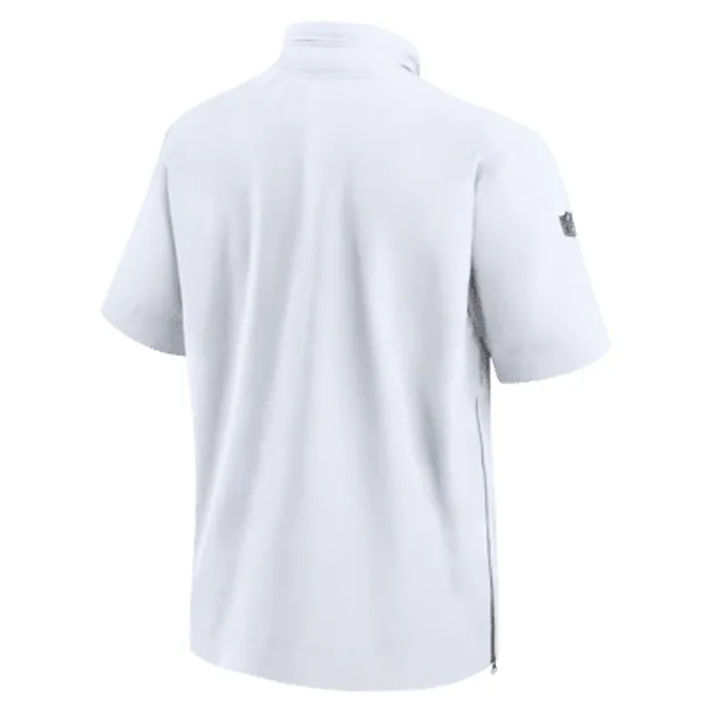 Nike Men's Sideline Coach (NFL Dallas Cowboys) Short-Sleeve Jacket in White, Size: Medium | 00M410A7RD-0BM