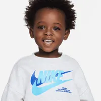 Nike Sportswear Icon Fleece Crew Little Kids' Top. Nike.com