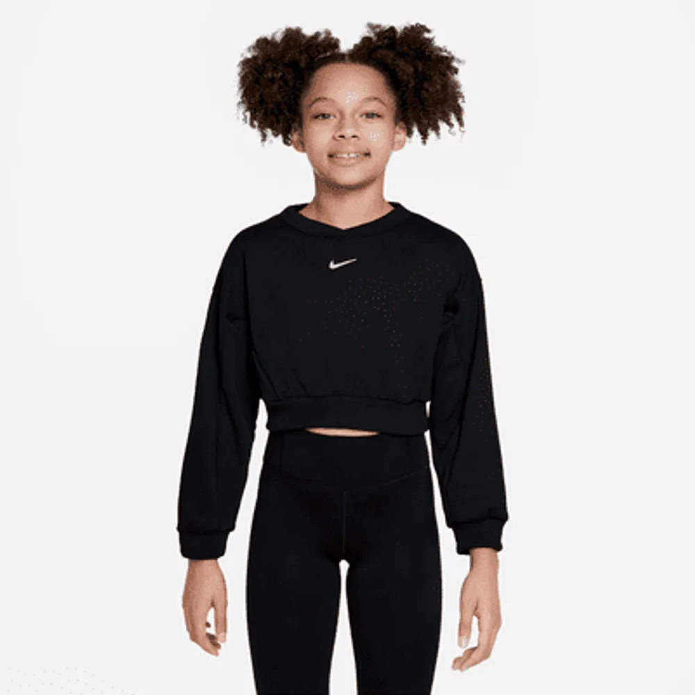 Nike Yoga Dri-FIT Big Kids' (Girls') Pullover Top. Nike.com