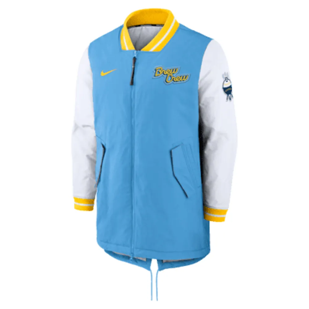 Nike City Connect Dugout (MLB Milwaukee Brewers) Men's Full-Zip Jacket. Nike.com