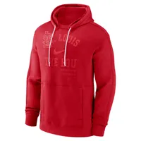 St. Louis Cardinals Nike Statement Ball Game Pullover Hoodie - Red