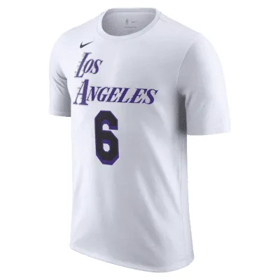 Los Angeles Lakers City Edition Men's Nike NBA T-Shirt. Nike.com
