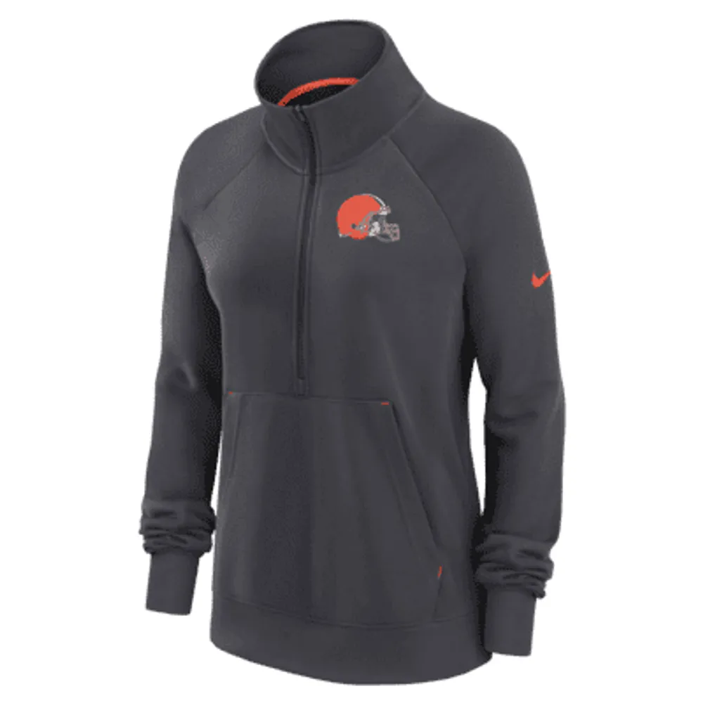 Nike Dri-FIT Premium (NFL Cleveland Browns) Women's 1/2-Zip Pullover. Nike.com