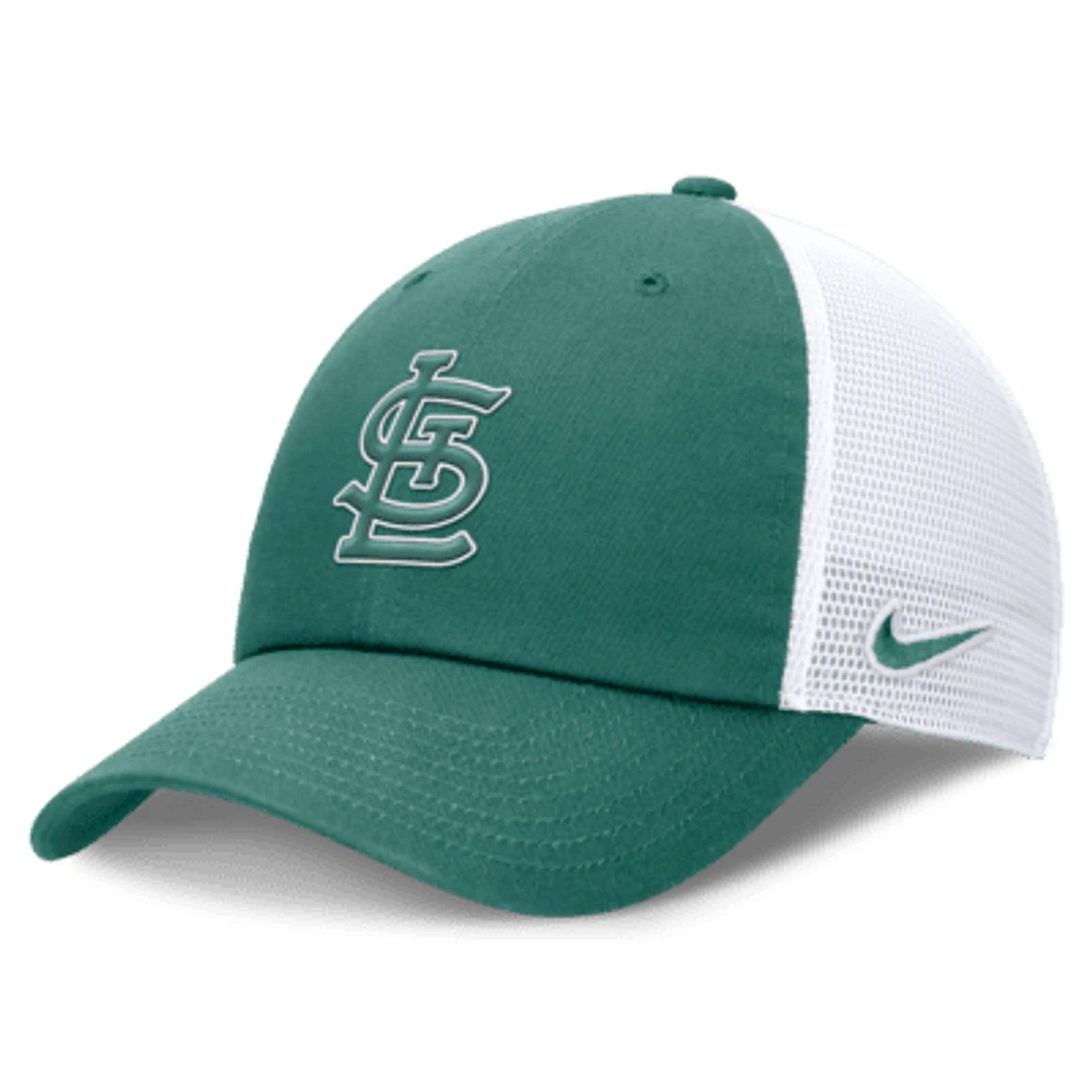 St. Louis Cardinals Bicoastal Club Men's Nike MLB Trucker Adjustable Hat. Nike.com