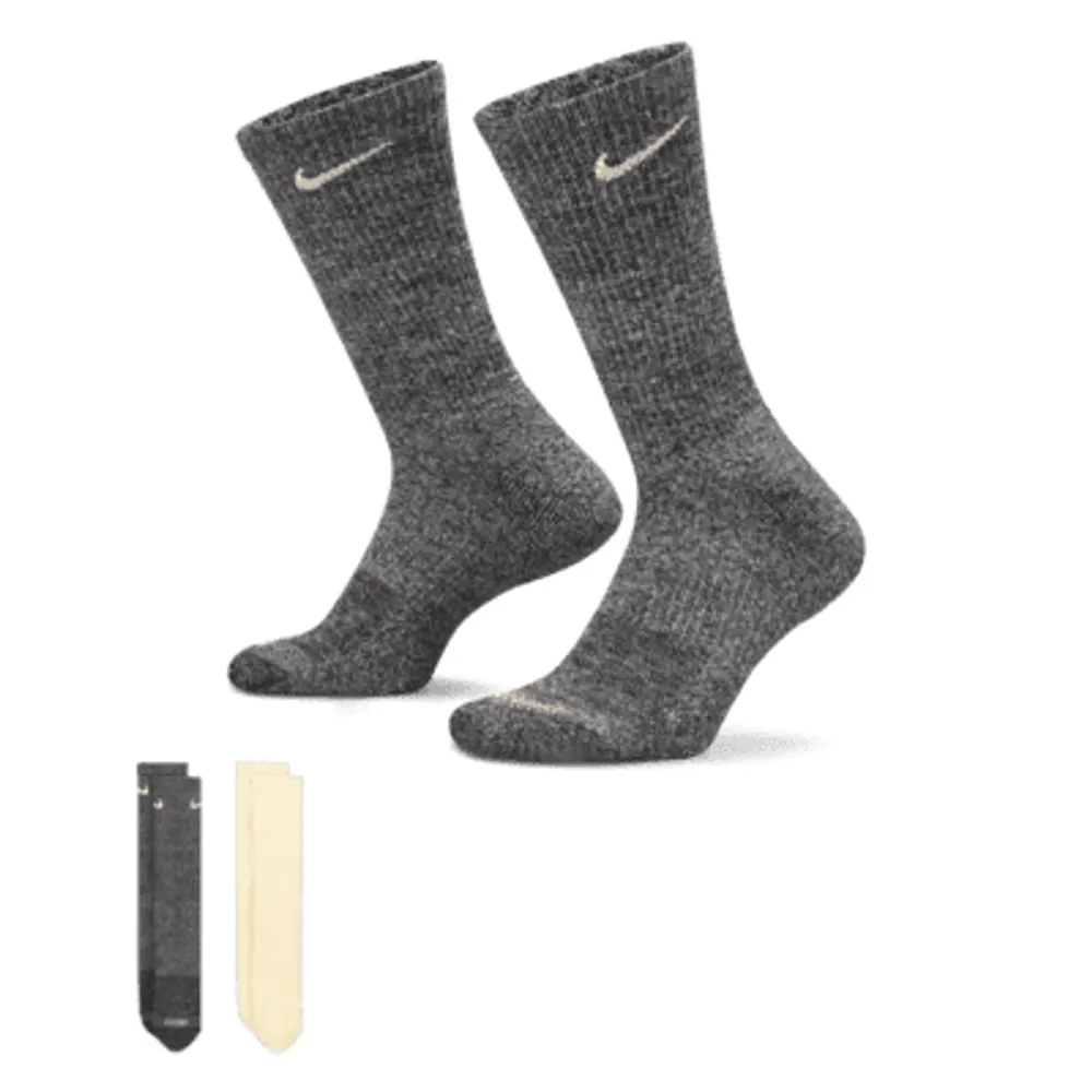 Nike Everyday Plus Cushioned Crew Socks (2 Pairs). Nike.com