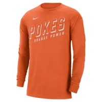 Oklahoma State Men's Nike College Long-Sleeve Max90 T-Shirt. Nike.com