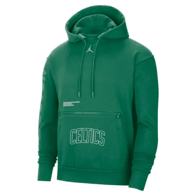 Boston Celtics Courtside Statement Edition Men's Jordan NBA Fleece Pullover Hoodie. Nike.com